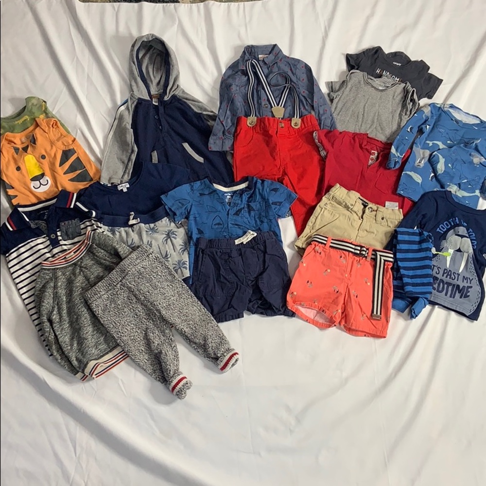 21 Piece Bundle. Size 12-18 Mnths.